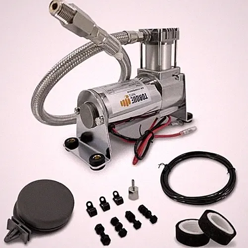 12V Heavy Duty 444c - 120 PSI, Portable Single Port, Air Compressor Kit