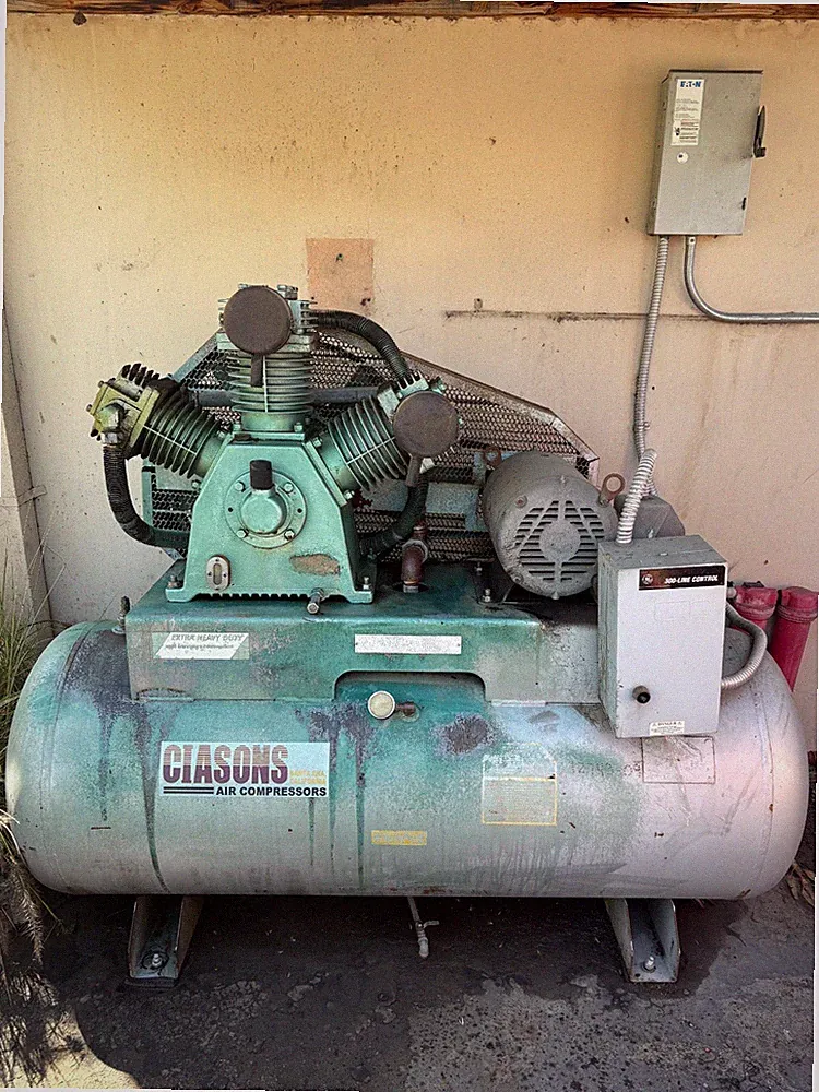 15hp Horizontal Two Stage Air Compressor