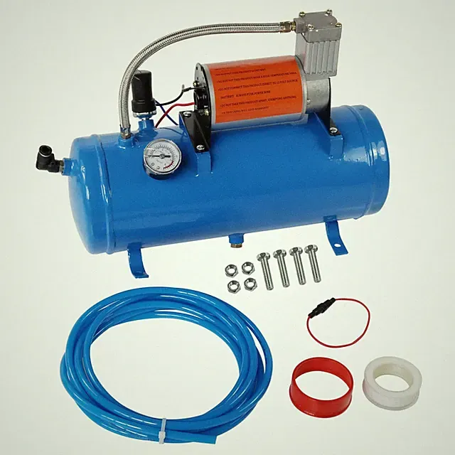 JDMSPEED New 150PSI DC 12V Air Compressor with 6 Liter Tank 1.6 Gallon For Tr...