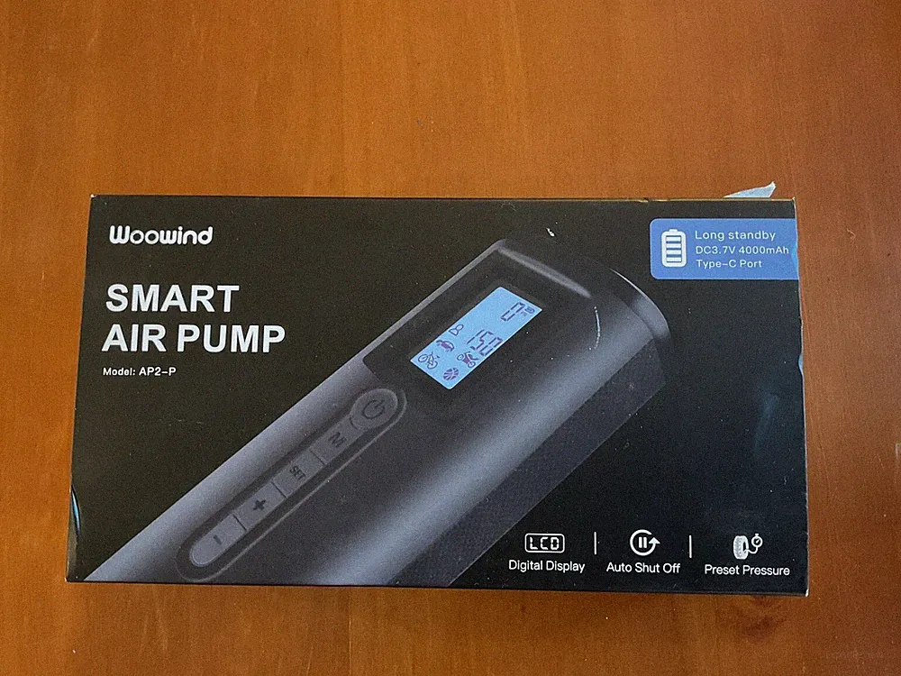 Woowind AP2-P Tire Inflator Portable Air Compressor 150PSI Smart Air Pump Car
