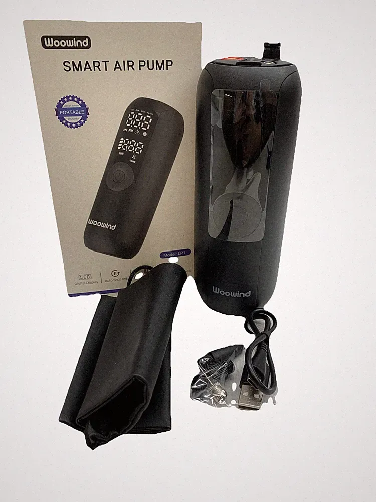 WooWind Smart Air Pump LP1 Portable Air Compressor Dual Display CompacT & Portab